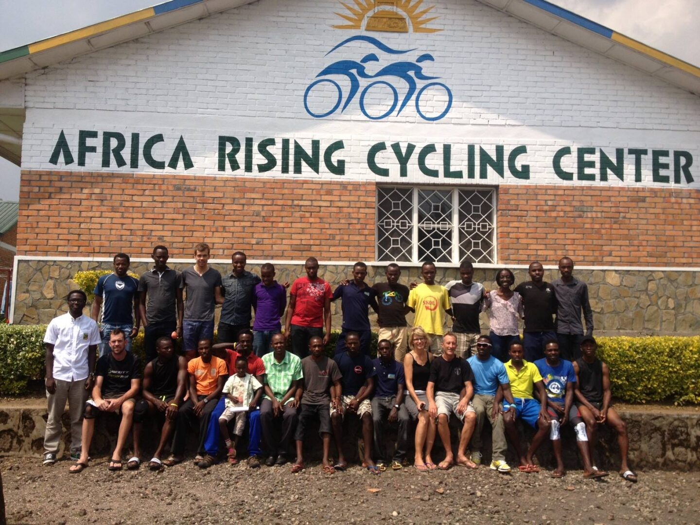 NEW Louis Garneau Team Africa Rising Jersey - Team Africa Rising