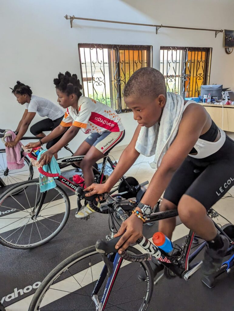 Sierra Leone Cyclists
